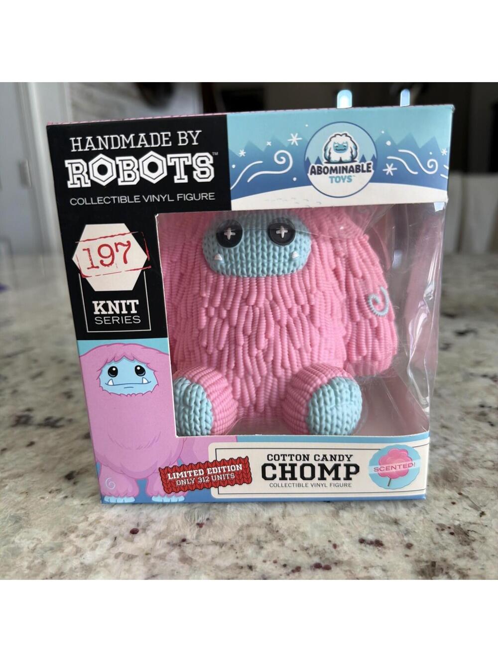 Cotton Candy Chomp Handmade by Robots Scented Figure Abominable Toys HMBR FYE